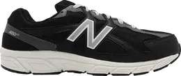 New Balance: Чёрные кроссовки 