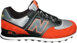 New Balance: Красные кроссовки 