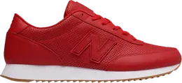 New Balance: Красные кроссовки 