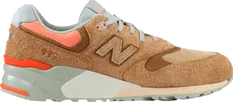 New Balance: Бежевые кроссовки 
