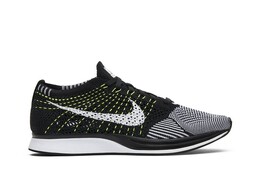 Nike: Чёрные кроссовки  Flyknit Racer
