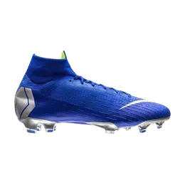 Nike: Голубые кроссовки  Mercurial