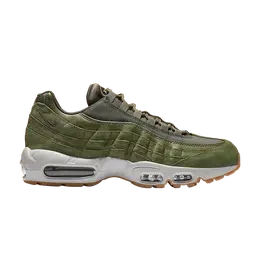 Nike: Зелёные кроссовки  Air Max 95