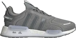 Adidas: Серые кроссовки  NMD