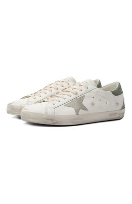 Golden Goose Deluxe Brand: Белые кеды  Super Star