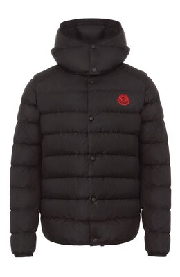 Moncler: Чёрная куртка 