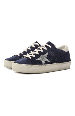 Golden Goose Deluxe Brand: Синие кеды  Hi Star