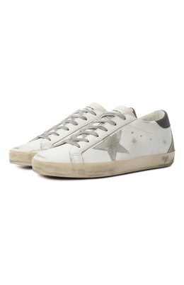 Golden Goose Deluxe Brand: Белые кеды  Super Star