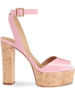 Giuseppe Zanotti: Розовые сандалии  Betty
