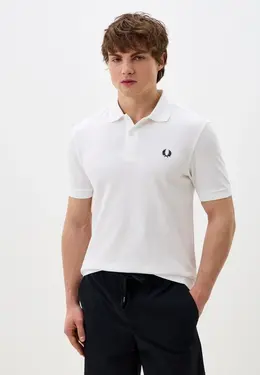 Fred Perry: Белое поло 