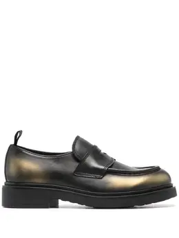 Officine Creative: Чёрные лоферы 