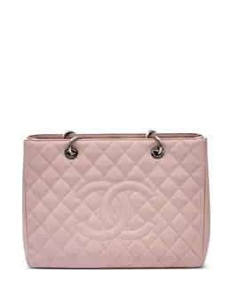 CHANEL Pre-Owned: Розовая сумка-шоппер 