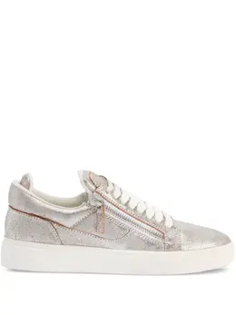 Giuseppe Zanotti: Светлые кроссовки  Frankie