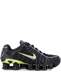 Nike: Чёрные кроссовки  Shox TL