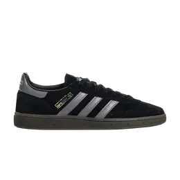 Adidas: Чёрные кроссовки  Handball Spezial