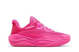 Under Armour: Розовые кроссовки  Curry