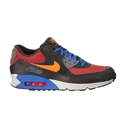 Nike: Красные кроссовки  Air Max 90