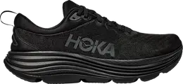 HOKA: Чёрные кроссовки 