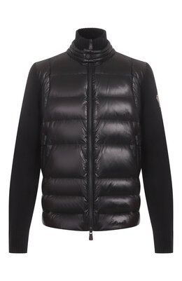 Moncler Grenoble: Чёрный кардиган 