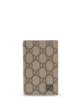 Gucci: Бежевый картхолдер  GG Supreme