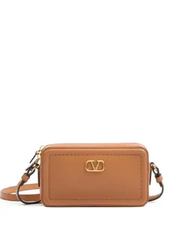 Valentino Garavani: Коричневая сумка 