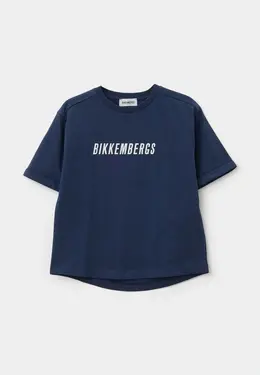 Bikkembergs: Синяя футболка 