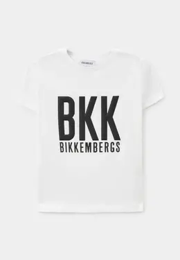 Bikkembergs: Белая футболка 