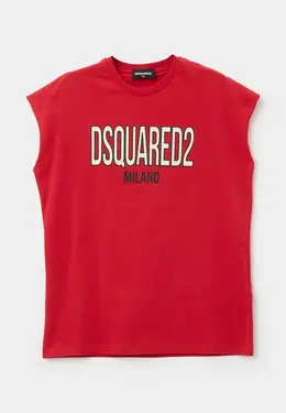 Dsquared2: Красная майка 