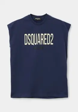 Dsquared2: Синяя футболка 