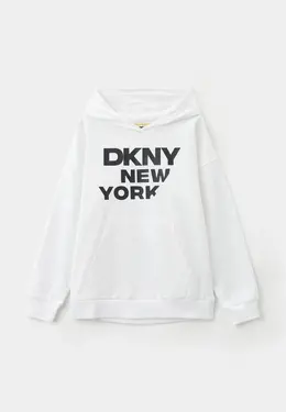 DKNY: Белая толстовка 