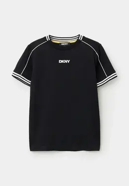 DKNY: Чёрная футболка 