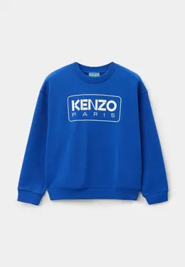 Kenzo: Синий свитшот 