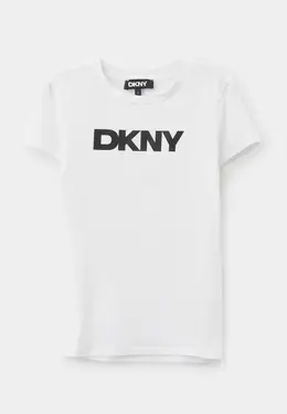 DKNY: Белая футболка 