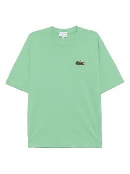 Lacoste: Зелёная футболка 