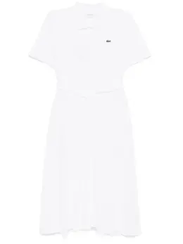 Lacoste: Расклешённое поло 