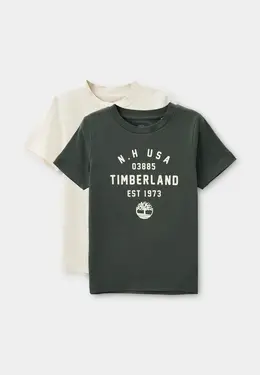 Timberland: Бежевая футболка 