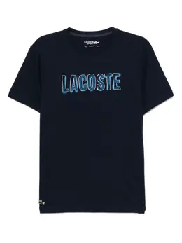 Lacoste: Синяя футболка 