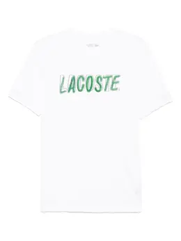 Lacoste: Белая футболка 