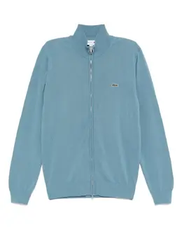 Lacoste: Голубой свитер 