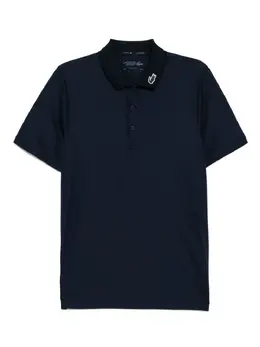 Lacoste: Синее поло 