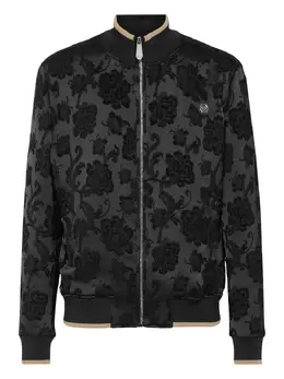 Philipp Plein: Жаккардовая куртка  Flowers