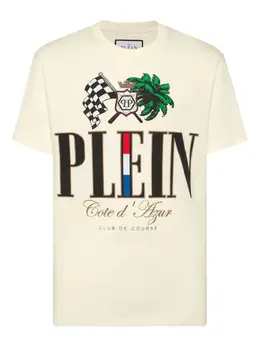 Philipp Plein: Футболка с принтом 