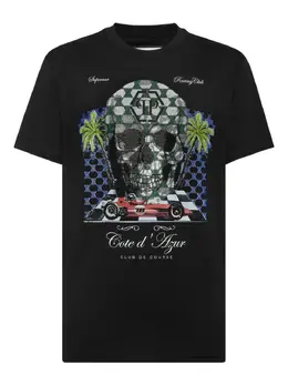 Philipp Plein: Чёрная футболка 