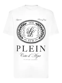 Philipp Plein: Белая футболка 