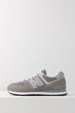 NEW BALANCE: Серые кроссовки  574