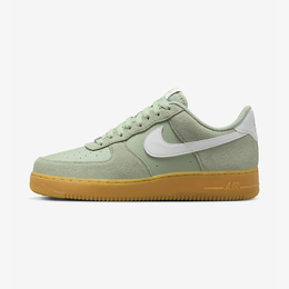 Nike: Зелёные кеды  Air Force 1