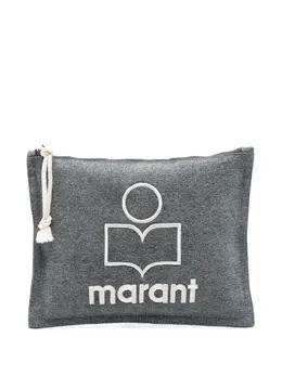 ISABEL MARANT: Тёмный клатч 