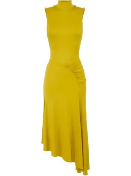 Elisabetta Franchi: Жёлтое платье 