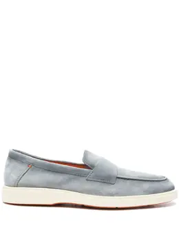 Santoni: Светлые туфли 
