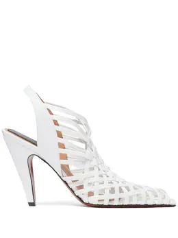 Stella McCartney: Белые сандалии 